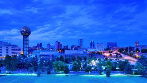 Animal care & controlresources for having or finding animals in knoxville Knoxville, Tennessee, USA Skyline Time Lapse. Stock ...