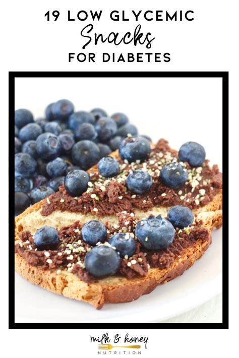 19 Low Glycemic Snacks For Diabetes Dietitian Recommended
