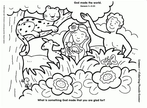 I am a child of god, coloring activity. God Made Everything Coloring Page - Coloring Home