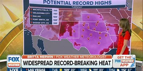 Widespread Record Breaking Heat Continues Across The Central Us Latest Weather Clips Fox Weather