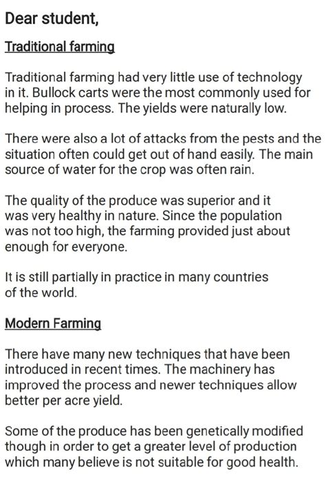 What Is The Difference Between Modern And Traditional Farming Methods