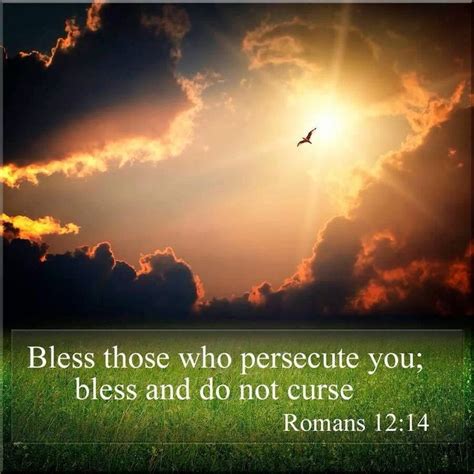 Romans 1214 Bless Those Who Persecute You Bless And Do Not Curse