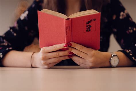 Girl Reading A Book Free Stock Photo