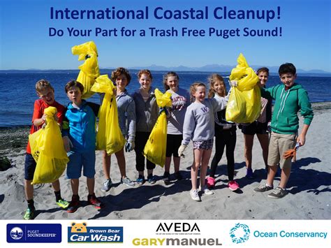 International Coastal Cleanup Day Puget Soundkeeper Alliance