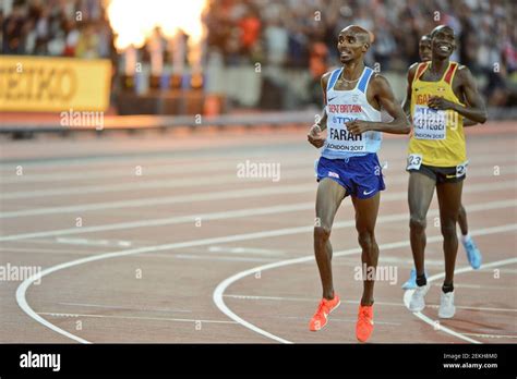 Mo Farah Gbr Gold Joshua Cheptegei Uga Silver Paul Kipngetich