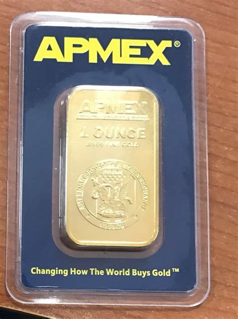 1 Oz Gold Bar Apmex 311 G Catawiki