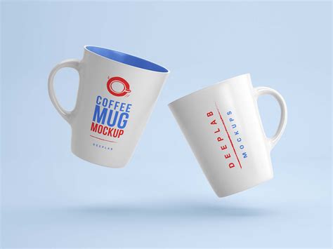 Free Mug Mockup Set Psd
