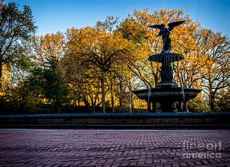 Central Parks Bethesda Fountain Photograph By James Aiken Fine Art