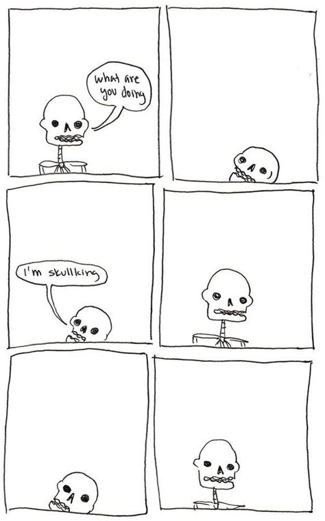 21 Punny Skeleton Comics That Will Tickle Your Funny Bone Bones Funny You Funny Skeleton Puns