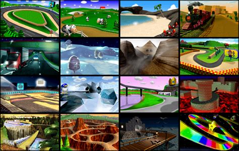 Mario Kart 64 Maps