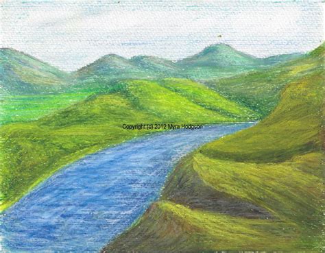 Creating Landscape And Seascape Paintings With Oil Pastels