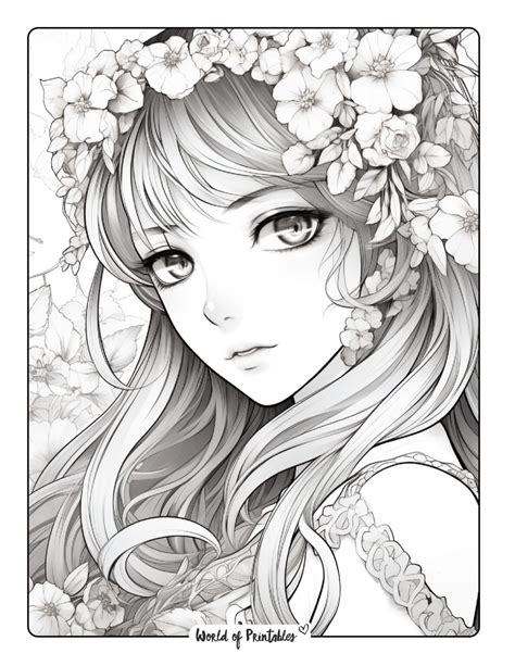 Anime Coloring Pages Free Printable Coloring Pages At Coloringonly
