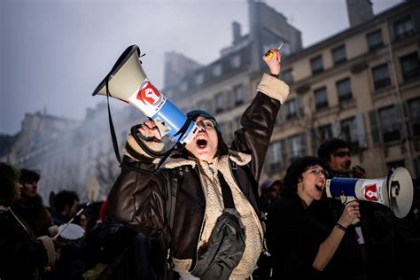 France Protests Paris Is Burning Macron Commits Political Suicide