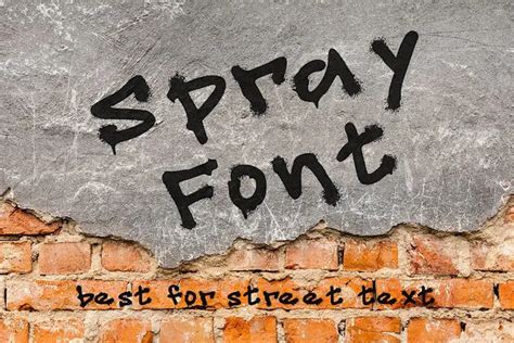 21 Best Graffiti And Spray Paint Fonts For Urban Designs Onedesblog