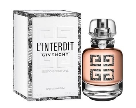 L'interdit (pronounced lɛ̃.tɛʁ.di) was a perfume created in 1957 by hubert de givenchy. Givenchy L'Interdit Edition Couture Perfume Review, Price ...