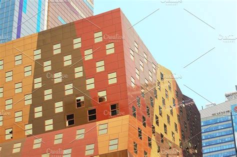 Full Color Building Building Architecture Photo Photo