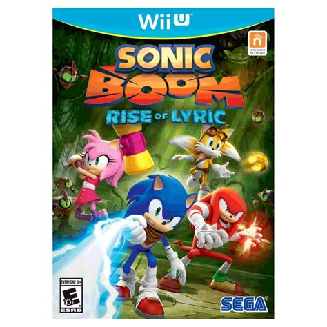 Videojuego Sonic Boom El Ascenso De Lyric Nintendo Wii U