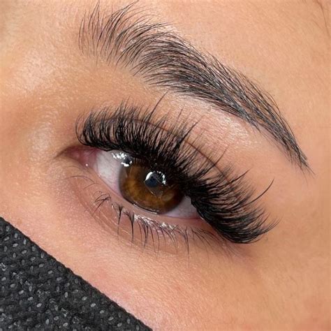 hybrid lashes 2023 the most popular lash extensions style