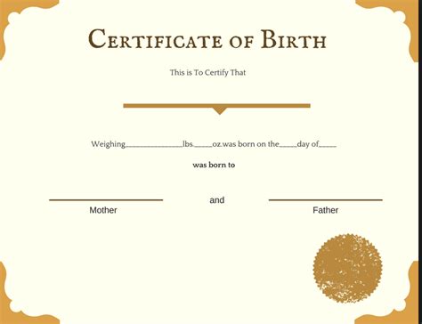Designhill's certificate maker is a free online tool to are you looking for a trustworthy fake birth certificate maker? Fake Birth certificate for Dale to be shown by Danny as ...