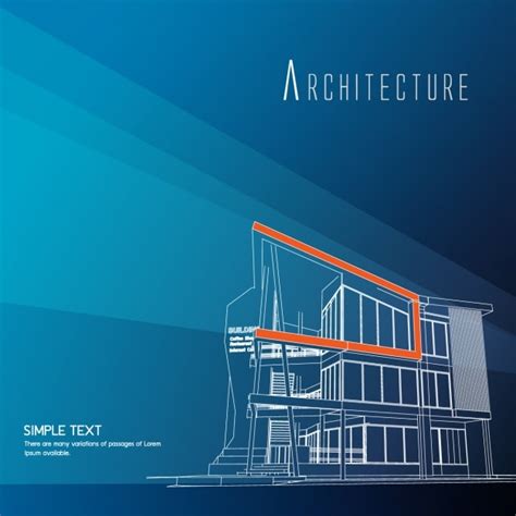 Architecture Background Design Vector Free Download