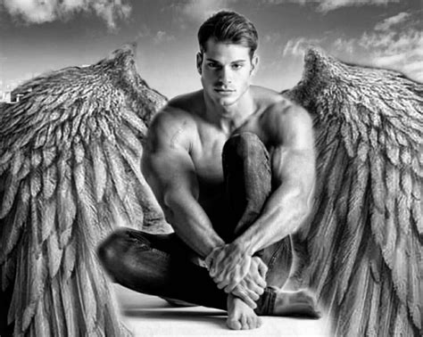 Pin By Shebabeganfallsbear On Angels Angel Tattoo Men Male Angel Male Angels