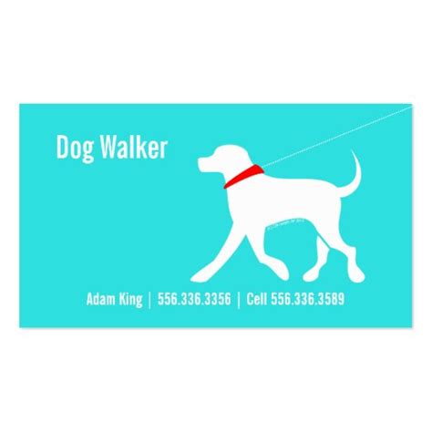 1000 Dog Walker Business Cards And Dog Walker Business Card Templates