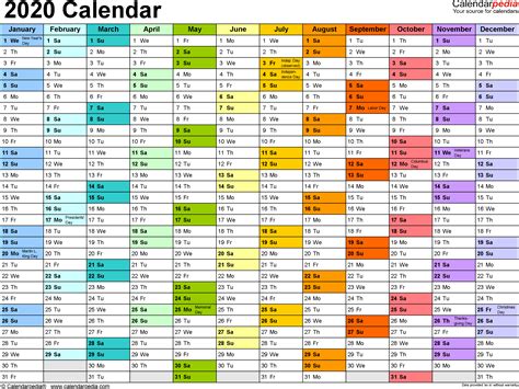Free Microsoft Word Calendar Template 2020 Example Calendar Printable