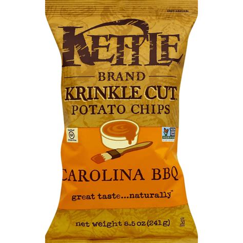 Kettle Krinkle Cut Potato Chips Carolina Bbq Shop Remke Markets