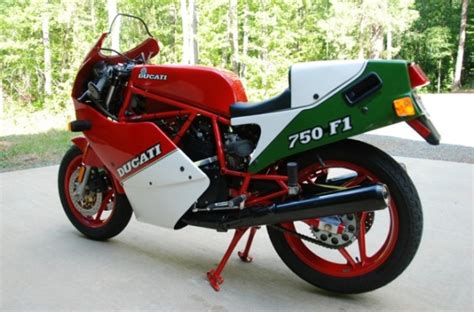Ty Exclusive 443 Mile 1988 Ducati 750 F1 Bring A Trailer