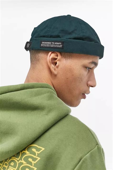 Classic Docker Cap From Uo Crafted From Twill Cotton Finished With An