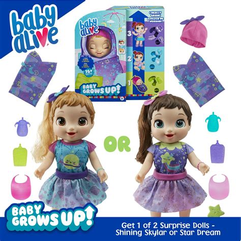 Baby Alive Baby Grows Up Happy Get Happy Hope Or Merry Meadow