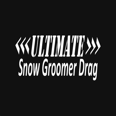 Ultimate Snow Groomer Drags Galesville Wi