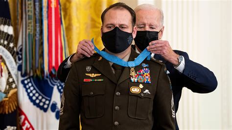 Biden Awards Medals Of Honor For Bravery In Iraq And Afghanistan The