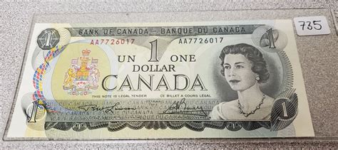 One 1973 Canadian 100 One Dollar Bill Schmalz Auctions
