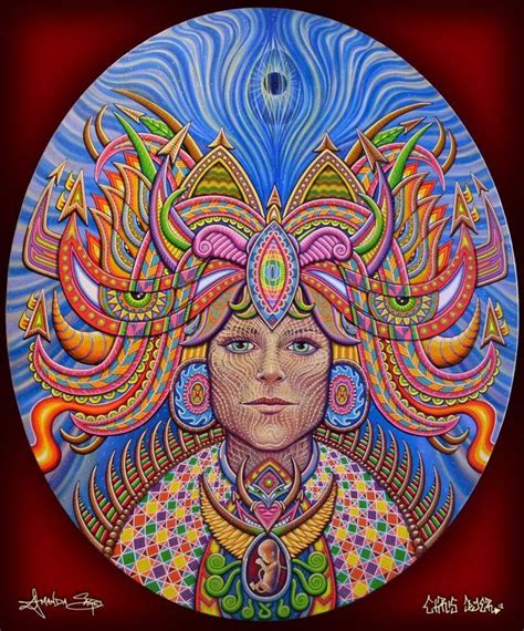 The Amazing Psychedelic Visionary Art Of Chris Dyer Trancentral