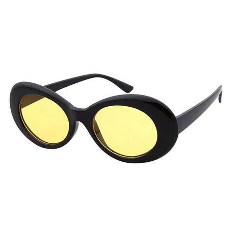 Buy Retro Vintage Clout Goggles Unisex Sunglasses Rapper Oval Shades