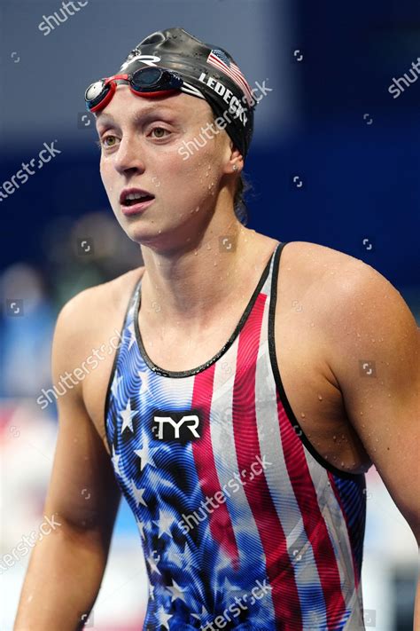 Katie Ledecky Wins Gold Womens 1500m Editorial Stock Photo Stock