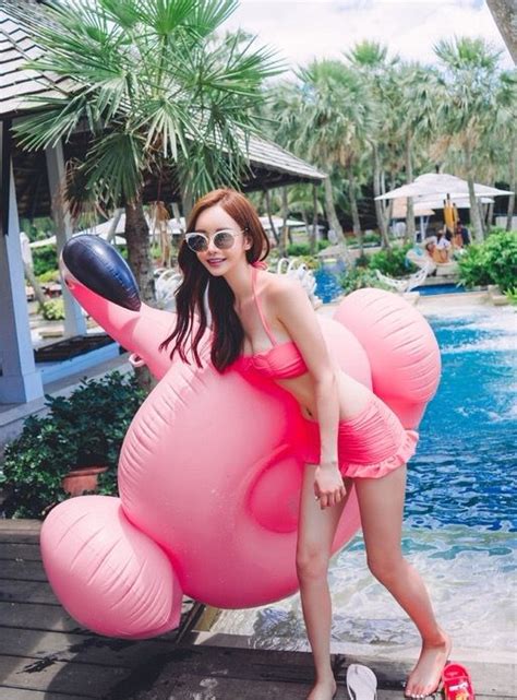 korean model ulzzang pool float bathing suits bodycon dress bikinis outdoor decor