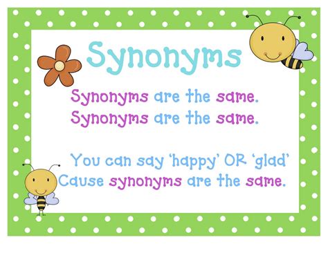 Looking for online definition of antonym or what antonym stands for? Synonyms And Antonyms And A Little Thesaurus - Lessons ...
