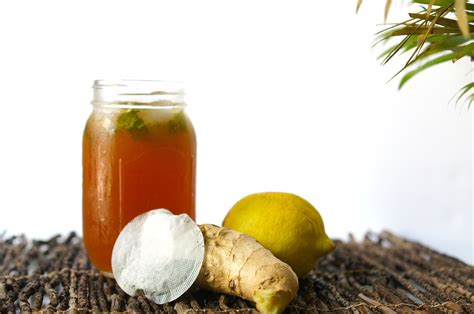 Honey Ginger Lemon Iced Tea Afrolems Nigerian Food Blog