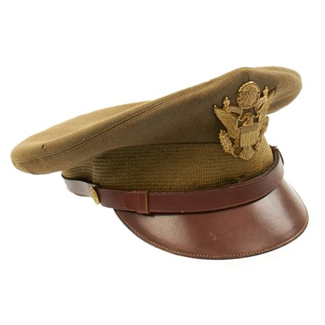 Original Us Wwii Usaaf Named Officer Crush Cap By Luxenberg Of New