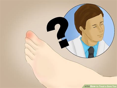 How To Treat A Sore Toe 13 Steps With Pictures Wikihow