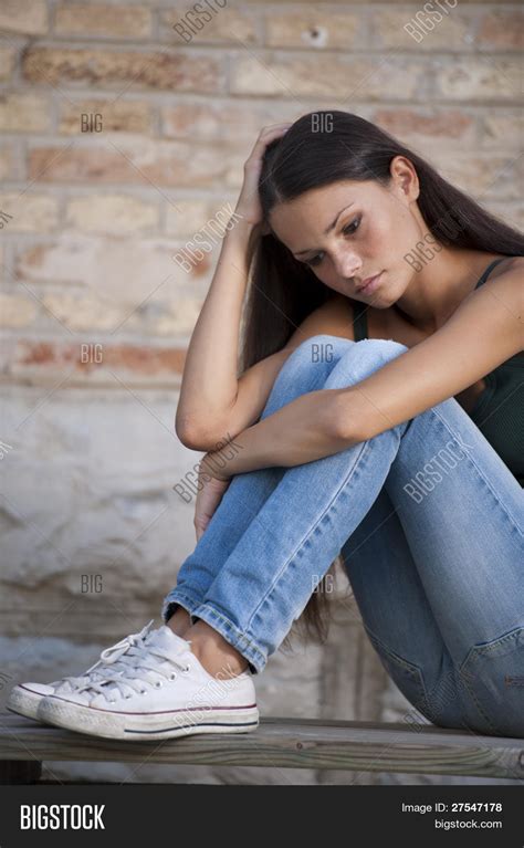 Teenage Girls Problems Image And Photo Free Trial Bigstock