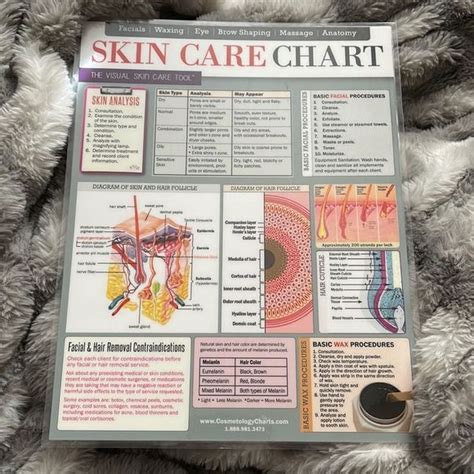Boutique Other Skin Care Chart Visual Tool Poshmark