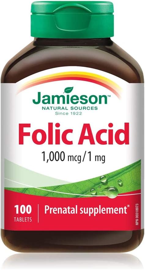 Best Folic Acid Supplements Of In Canada According To Experts