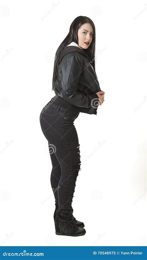 Booty Pose Stock Image Image Of Goth Elegance Beauty 70548975