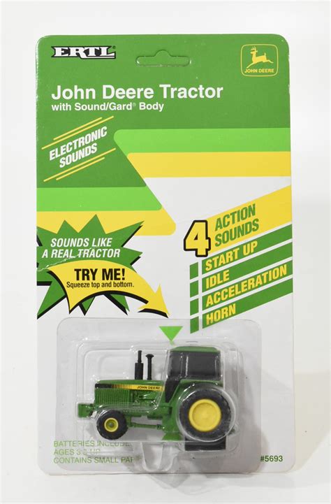 1 64 john deere 4450 tractor with sound gard body 4 action sounds friction daltons farm toys