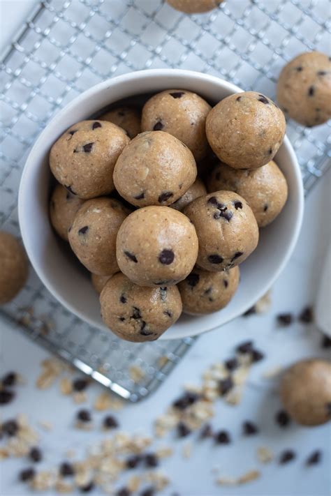 Chocolate Chip Cookie Dough Bites — Audras Appetite