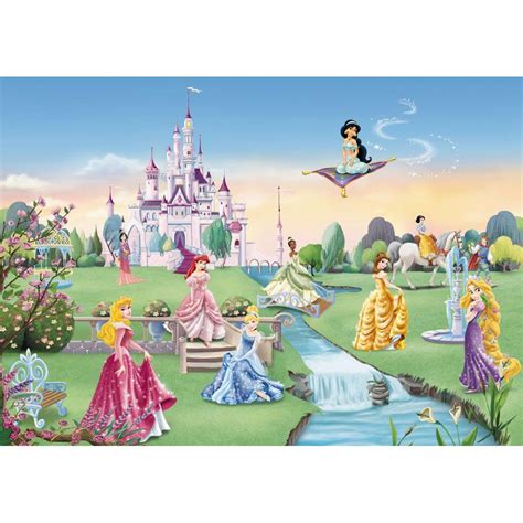 New Disney Princess Castle Large Photo Wall Mural Room Decor