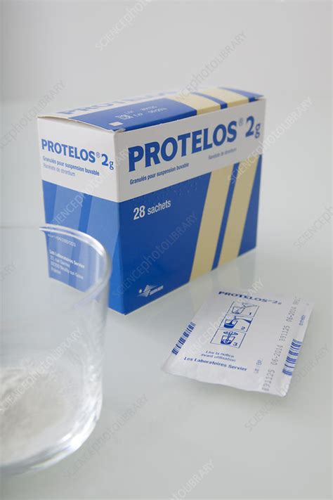Protelos Osteoporosis Drug Stock Image C0153092 Science Photo